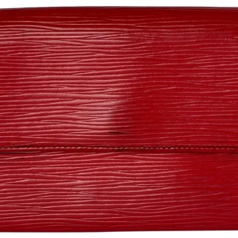 Louis Vuitton Red Epi Leather Sarah Long Wallet 7l